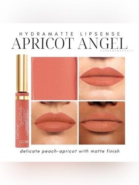 LipSense Apricot Angel Hydramatte Liquid Lipstick - Peach Apricot